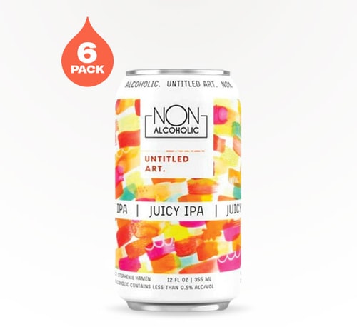 Untitled Art Non-Alcoholic Juicy IPA 6 Cans (12oz)