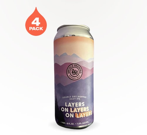 Untold Brewing Layers on Layers IPA 4 Pack 16oz