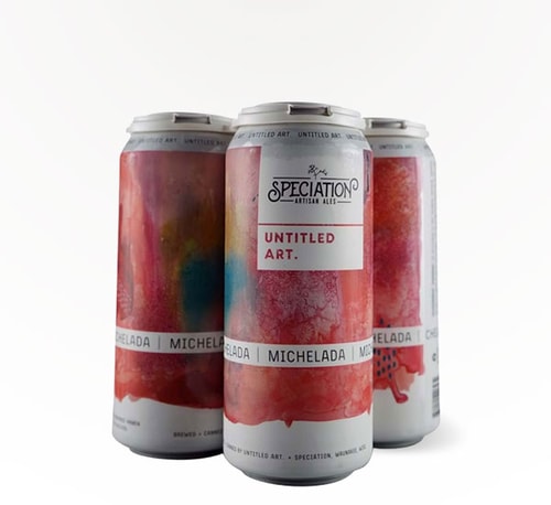 Untitled Art x Speciation Artisan Ales Michelada Sour Ale 4 Pack (16oz)