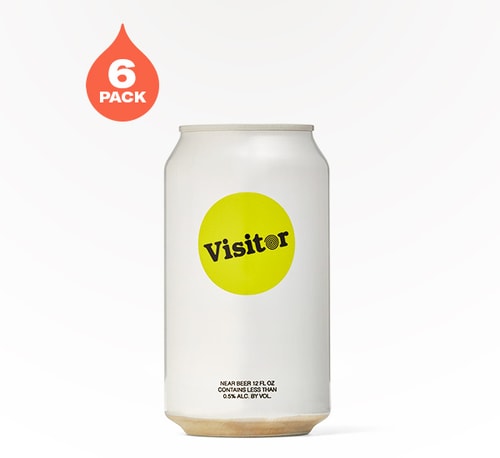 Visitor Non-Alcoholic Lager 6 Cans (12oz)
