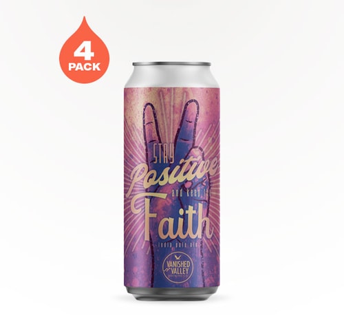 Vanished Valley Brewing Stay Positive and Keep the Faith IPA 4 Pack (16oz)
