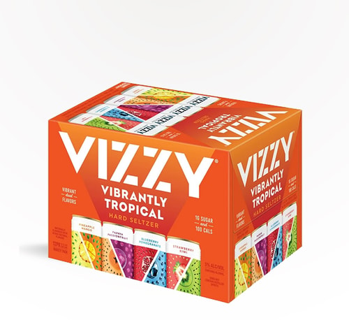 Vizzy Vibrantly Tropical Variety Pack 12 Cans 12oz