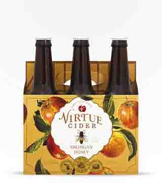 Virtue Cider Michigan Honey 6 Bottles 12 oz