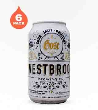 Westbrook Brewing Gose 6 Cans (12oz)