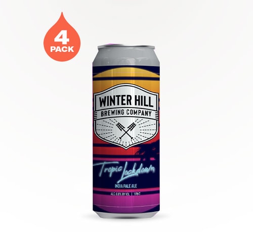 Winter Hill Brewing Tropic Lockdown IPA 4 Pack (16oz)