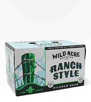 Wild Acre Brewing Ranch Style Pilsner 6 Cans (12oz)