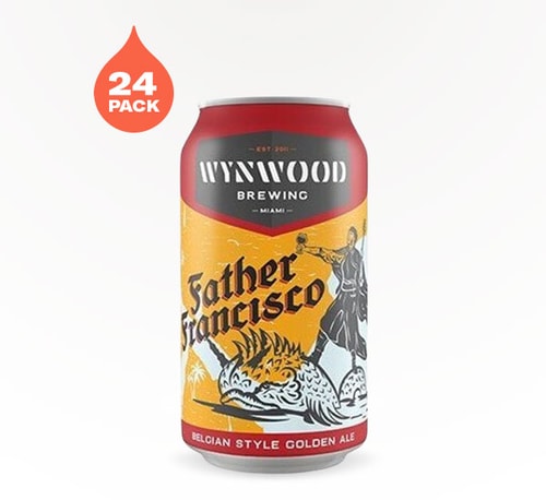 Wynwood Brewing Father Francisco Belgian Stye Golden Ale 24 Cans (12oz)