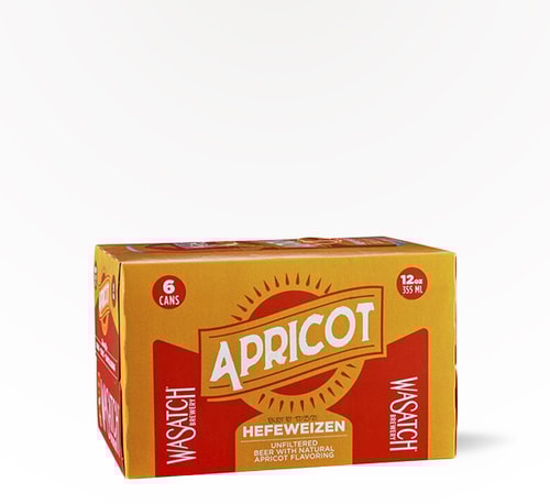 Wasatch Brewery Apricot Hefeweizen 6 Cans (12oz)