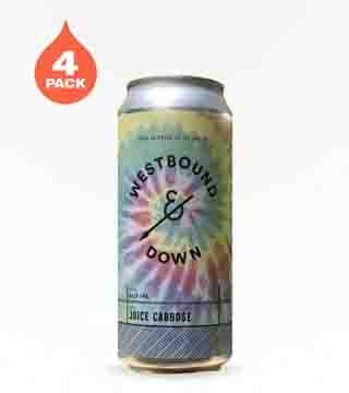 Westbound and Down Juice Caboose Hazy IPA 4 Cans 16 oz