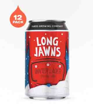 Yards Brewing Long Jawns Winter Lager 12 Cans 12 oz