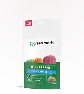 Green Roads Gummies Relax Berries Mixed Flavors 250 mg 10 count