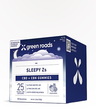 Green Roads Gummies Sleepy Z's Mixed Berry 750 mg 30 count