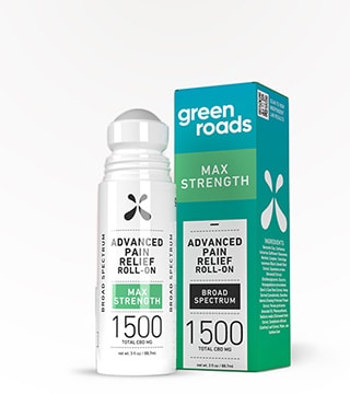 Green Roads Roll-On Pain Relief 1500 mg Single
