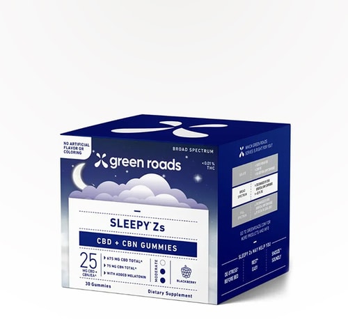 Green Roads Gummies Sleepy Z's CBD + CBN 750 mg 30 count