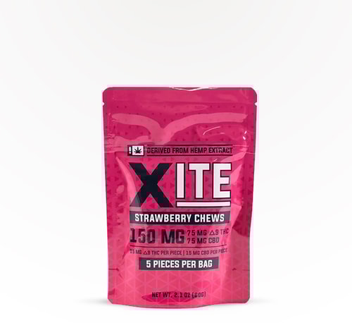 XITE Chews Strawberry 15 mg 5 count