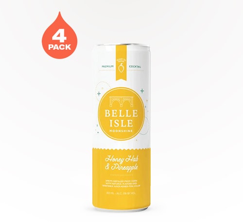 Belle Isle Honey Hab and Pineapple 4 Cans (12oz)
