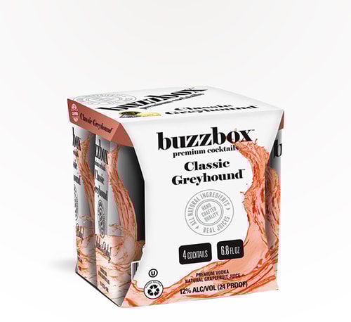 Buzzbox Classic Greyhound 4 Bottles (200ml)