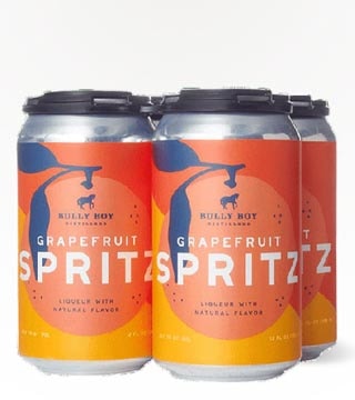 Bully Boy Grapefruit Spritz 4 Cans 12 oz