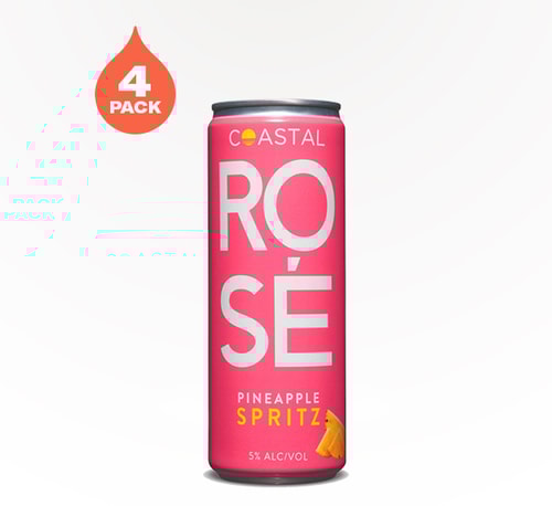 Coastal Spritz Pineapple Rosé 4 Cans (12oz)