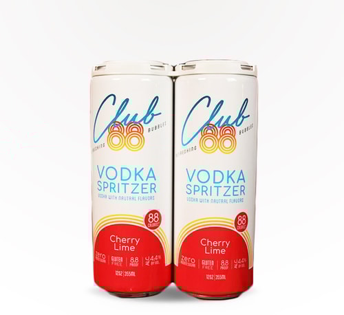 Chicago Distilling Club 88 Hibiscus Açai Vodka Spritzer 4 Cans (12oz)