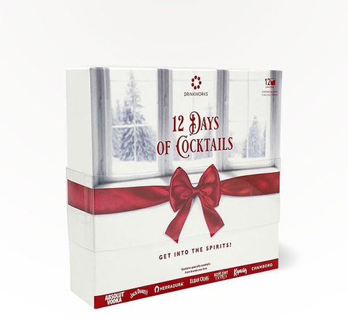 Drinkworks 12 Days of Cocktails Holiday Sampler 12 Pack (12oz)