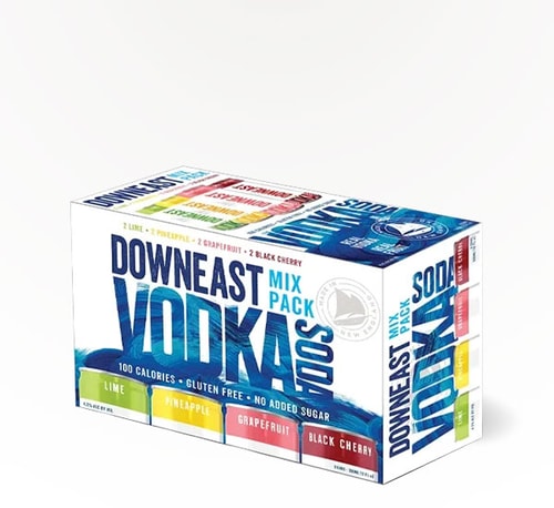 Downeast Vodka Soda Mix Pack 8 Cans (12oz)