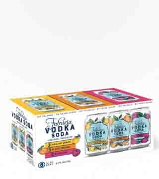 Fabrizia Vodka Soda Variety Pack 8 Cans (12oz)