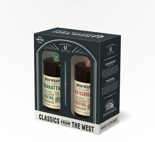High West Old Fashioned Gift set with Manhattan 375ml (Bottle)