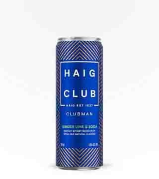 Haig Club Ginger Lime and Soda 12oz (Can)