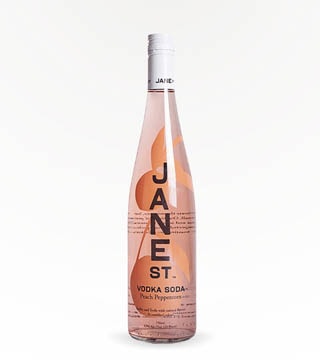 Jane Street Peach Peppercorn Vodka Soda 750ml (Bottle)