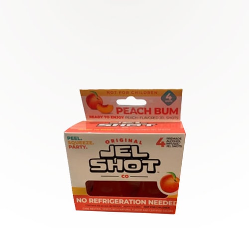 Jel Shot Peach Bum 4 Pack (16oz)