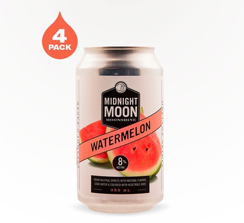 Midnight Moon Watermelon Cocktail 4 Cans (12oz)