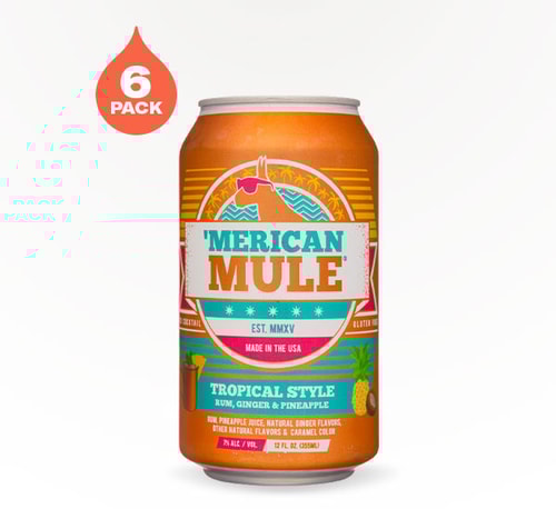 Merican Mule Tropical Style 6 Cans (12oz)