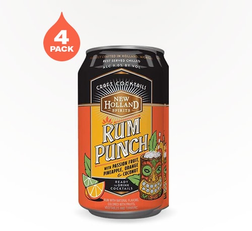 New Holland Brewing Cocktails Rum Punch Craft 4 Cans (12oz)