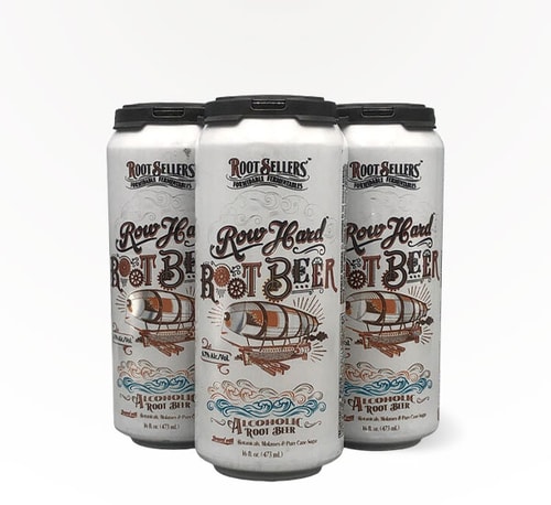 Root Sellers Row Hard Root Beer 4 Pack (16oz)