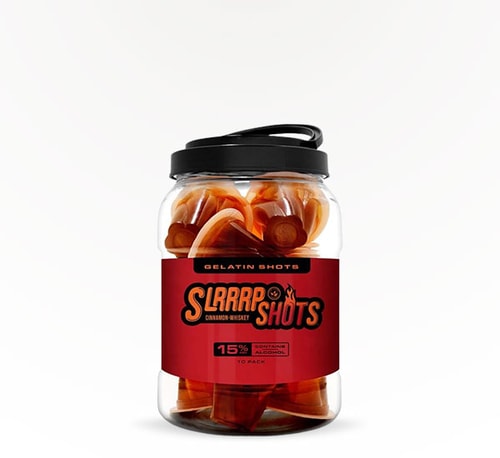 Slrrrp Shots Cinnamon Whiskey 10 Bottles (50ml)