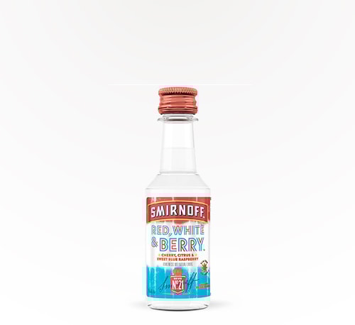 Smirnoff Red, White, and Berry 10 Bottles (50ml)