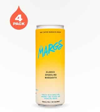 Sip Margs Classic Sparkling Margarita 4 Cans 12 oz