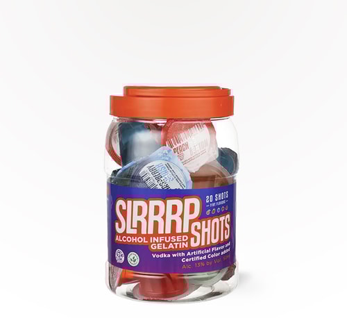 Slrrrp Shots Alcohol Infused Shots 20 pack 50 ml