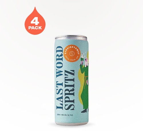 Straightaway Cocktails Last Word Spritz 4 Cans (250ml)