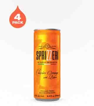 Sprizzeri de Paolo de Martin Classic Orange With Bitters 4 Cans 8.4 oz