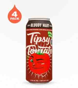 Tipsy Tomato Extra Spicy Bloody Mary 4 Cans 16 oz