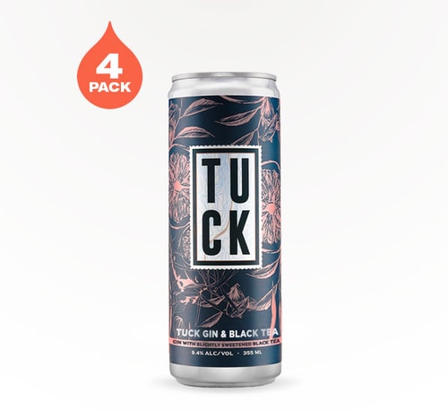 Tuck Gin Gin and Tea 4 Cans (12oz)