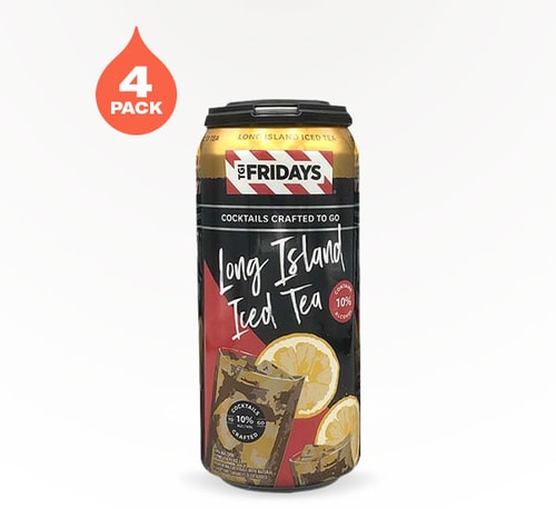 TGI Fridays Long Island Iced Tea 4 Pack (16oz)