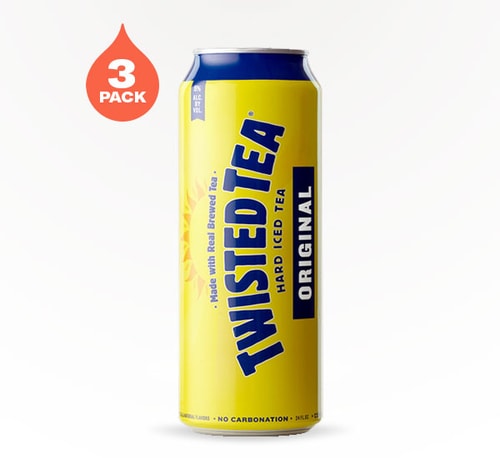 Twisted Tea Original Hard Iced Tea 3 Cans (24oz)