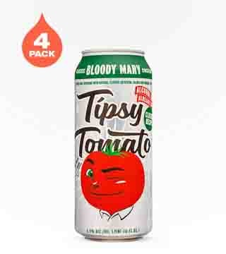 Tipsy Tomato Classic Bloody Mary 4 Cans 16 oz