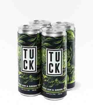 Tuck Gin Green Tea 4 Cans 12 oz