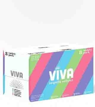 Viva Tequila Seltzer Variety Pack 8 Cans 12 oz