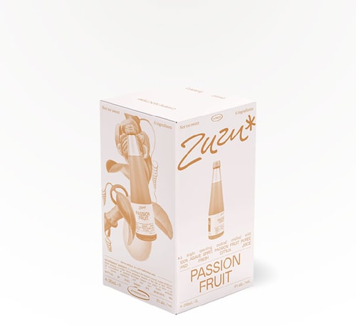 Zuzu Passionfruit Sparkling Agave Cocktail 4 Pack 250ml