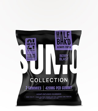 Half Bak'd Gummies SUMO Berry Blast 420 mg Single